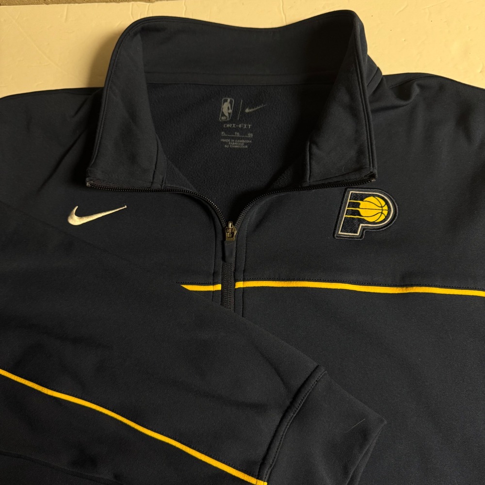 Nike NBA Indiana Pacers Dri-FIT Full Zip Track Jacket Mens‎ XL